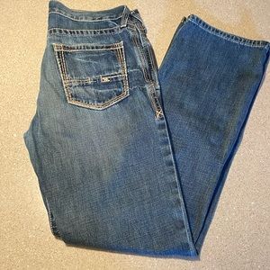 Ariat M4 Low Rise Boundary Boot Cut Jeans Size 34X36